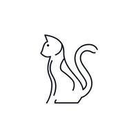 creative Cat icon vector design