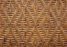 Weave pattern rattan background. photo