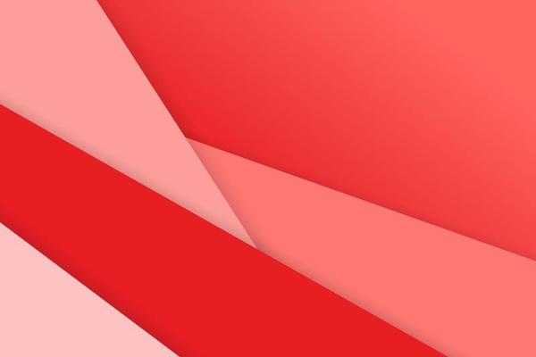 abstract overlap layer paper cut red and pink style modern design background