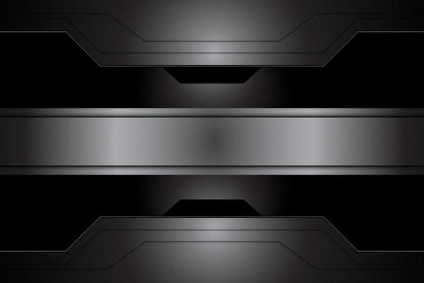 abstract metal carbon texture modern on black design futuristic technology background. vector illustration