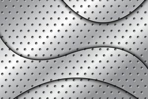abstract metal aluminum grille design sheet background. illustration vector