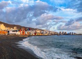 vista panorámica de la ciudad de las palmas foto