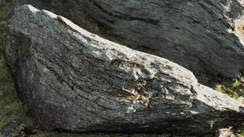 close up of rocky stones formation video