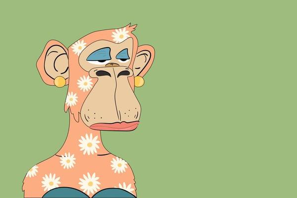 bored ape NFT blockchain, non fungible token bored ape face.