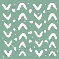 Hand-drawn minimalistic abstract pattern. vector