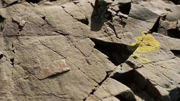 close up of rocky stones formation video