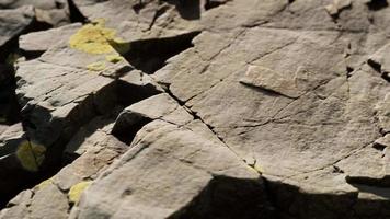 close up of rocky stones formation video