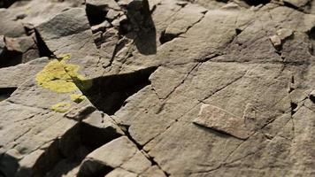 close up of rocky stones formation video