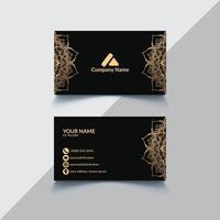 Print Ready Luxury Business Card vector