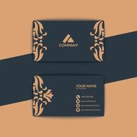 Luxury Business Card vector