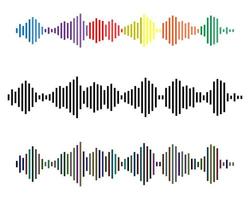 sound wave scale vector