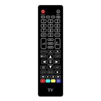 TV remote control vector