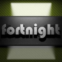 fortnight word of iron on carbon photo