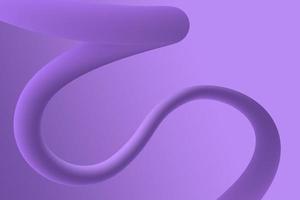 composición geométrica de gradiente fluido púrpura abstracto. ilustración de formas líquidas iridiscentes. fondo de forma retorcida