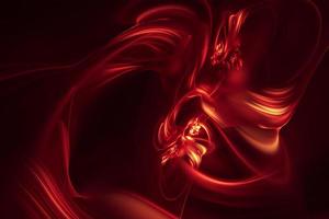 tecnología abstracta de moda y fondo de onda de humo futurista. elegante efecto de luz de llama renderizado 3d foto