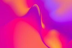 Fashion holographic liquid gradient background. Smooth flowing wavy fluid wallpaper 3d rendering