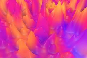 Abstract liquid gradient 3d background. Modern holographic holographic foil texture. Stylish blur surface with color mix photo