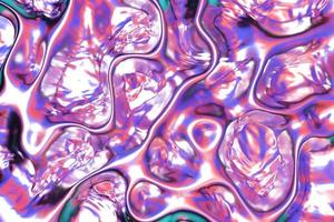 Trendy pink and violet fluid gradient background 3d rendering. Abstract vivid hot lava flow texture illustration design photo