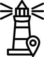 Light house Vector Icon Design Illustration