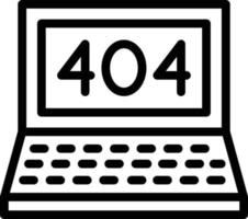 404 error Vector Icon Design Illustration