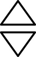 Sort Vector Icon Design Illustration