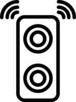 Speaker Vector Icon Design Illustration