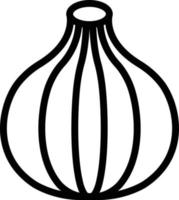 Onion Vector Icon Design Illustration