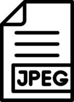 JPEG Vector Icon Design Illustration