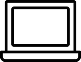 Laptop Vector Icon Design Illustration