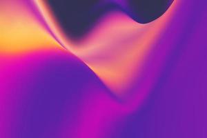 Ultraviolet fluid 3d render background. Trendy abstract futuristic neon surfaces. Colorful liquid shape a vivid backdrop photo