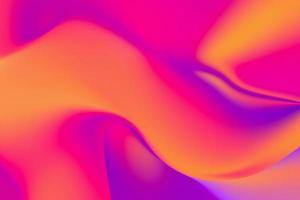 Trendy yellow and violet fluid gradient background 3d rendering photo