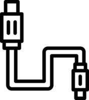 Cable Vector Icon Design Illustration