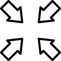 Resize Vector Icon Design Illustration