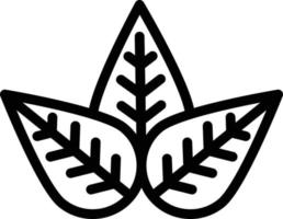 Leaf Vector Icon Design Illustration