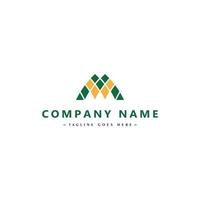 Unique logo design letter M and W combined with woven style design, company business logo ideas Technology initials M and W in woven style vector