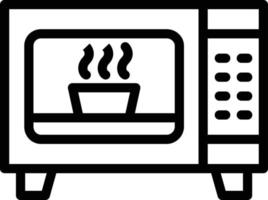 Microwave Vector Icon Design Illustration