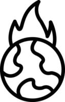 Flame Vector Icon Design Illustration