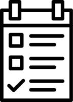 Checklist Vector Icon Design Illustration