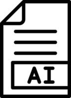 AI Vector Icon Design Illustration