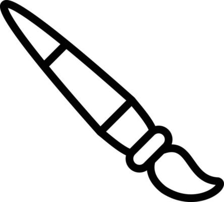 Paint brush Vector Icon Design Illustration