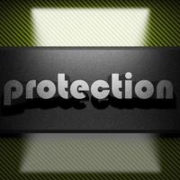 protection word of iron on carbon photo