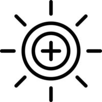 Brightness Vector Icon Design Illustration