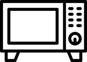 Microwave Vector Icon Design Illustration