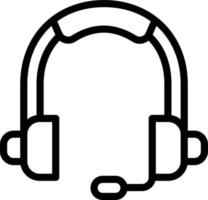 Headphone Vector Icon Design Illustration