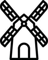 Mill Vector Icon