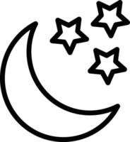 Moon Vector Icon