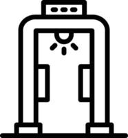 Metal detector Vector Icon Design Illustration