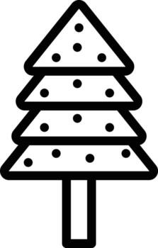 Pine tree Vector Icon