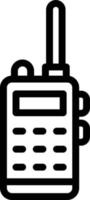 Walkie talkie Vector Icon Design Illustration