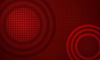 Beautiful Red Halftone Background vector